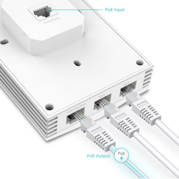 TP-Link Omada Pro AP7650 draadloos toegangspunt (WAP) 3000 Mbit/s Wit Power over Ethernet (PoE) - Afbeelding 4