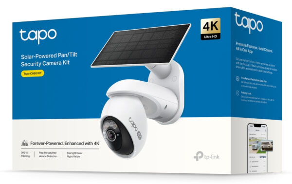 TP-Link Tapo C660 KIT Kogel (vorm) IP-beveiligingscamera Buiten 3840 x 2160 Pixels Plafond/muur - Afbeelding 3