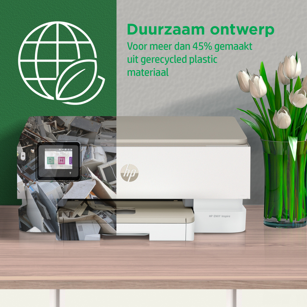 HP ENVY Inspire 7224e Draadloos All-in-One Kleur Printer, Instant Ink; Kopieerapparaat, scanner - Afbeelding 13