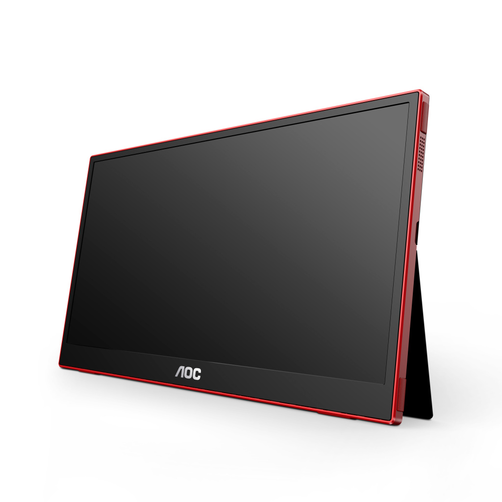 AOC 16G3 Draagbare televisie en monitoor Draagbare monitor Zwart, Rood 39,6 cm (15.6") TFT 1920 x 1080 Pixels - Afbeelding 5