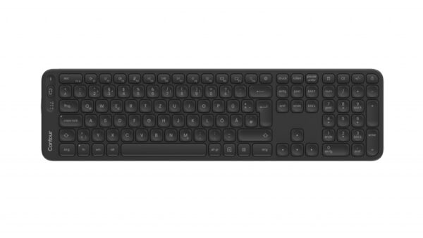 Contour Design Balance toetsenbord Kantoor RF-draadloos + Bluetooth QWERTZ Duits Zwart