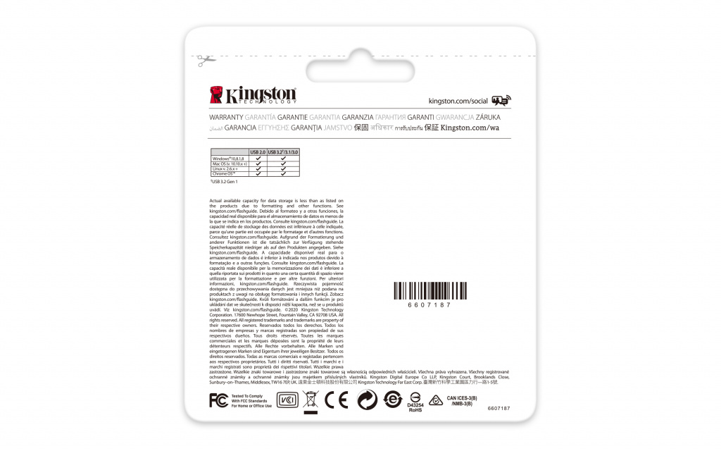 Kingston Technology DataTraveler Exodia M 128 GB, USB 3.2 Gen 1 (zwart + rood) - Afbeelding 7