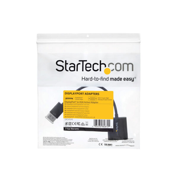 StarTech.com DisplayPort 1.2 naar VGA adapter / converter DP naar VGA 1920x1200 - Afbeelding 5