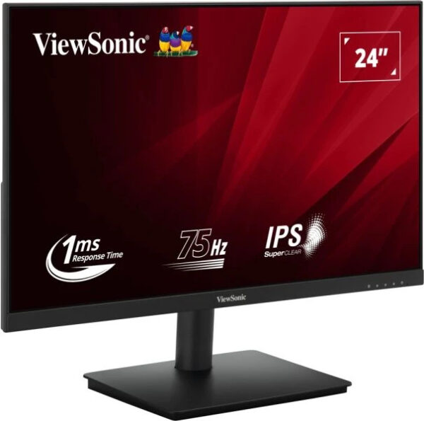 Viewsonic VA VA240-H-2 computer monitor 60,5 cm (23.8") 1920 x 1080 Pixels Full HD LED Zwart - Afbeelding 3