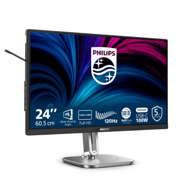 Philips 4000 series 24B2U4301/00 computer monitor 60,5 cm (23.8") 1920 x 1080 Pixels Full HD LCD Grijs - Afbeelding 14