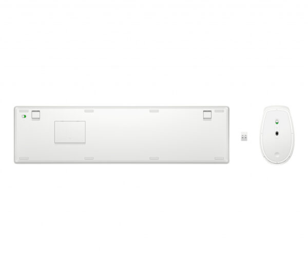 HP 650 draadloze toetsenbord- en muiscombinatie (wit) - Afbeelding 6