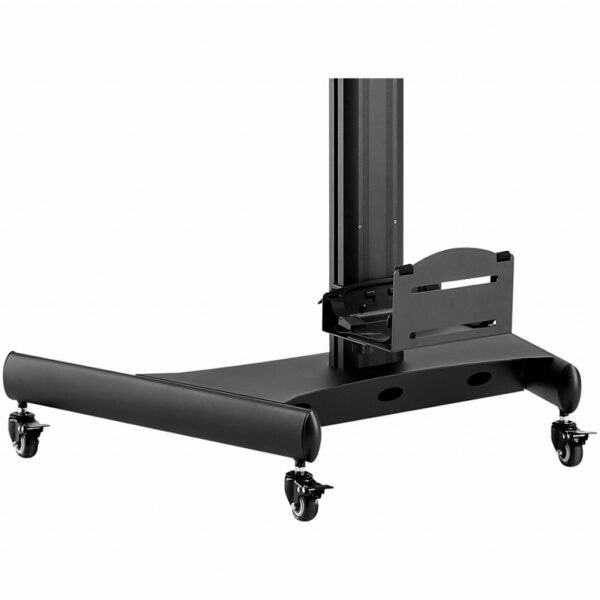 StarTech.com Mobiele Werkplek met Monitorsteun, CPU/PC Houder, Toetsenbord Lade - Ergonomisch Sta Bureau op Wielen - Mobiel Werk - Afbeelding 14