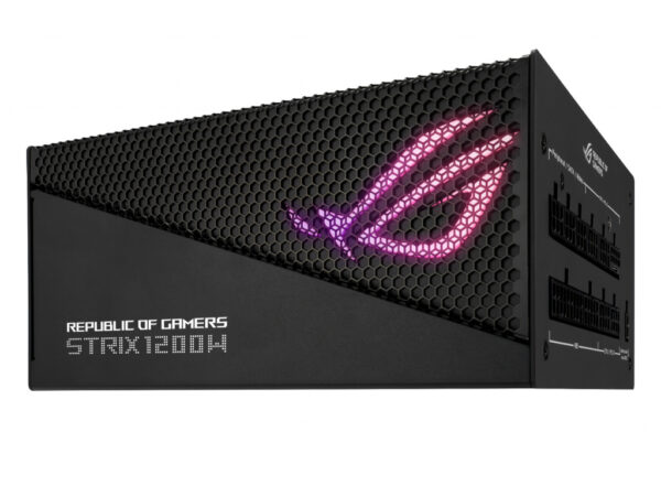 ASUS ROG STRIX 1200W Gold Aura Edition power supply unit 20+4 pin ATX ATX Zwart - Afbeelding 8