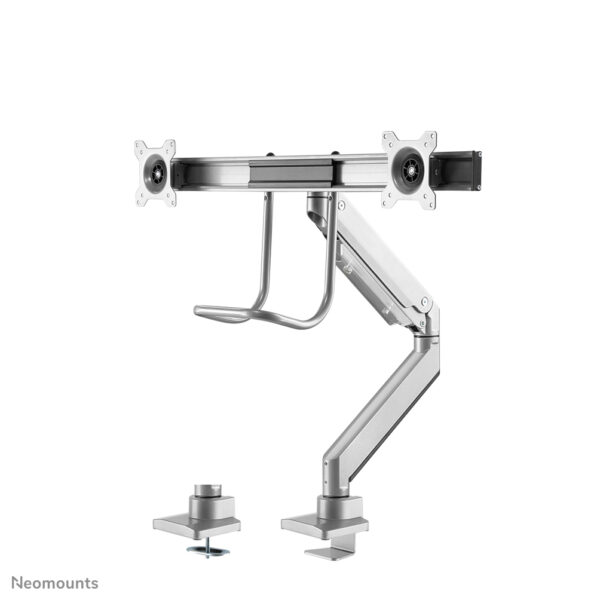 Neomounts NM-D775DXSILVER Monitorarm 10-32" - gasveer - Topfix - 180°-stop - Afbeelding 8
