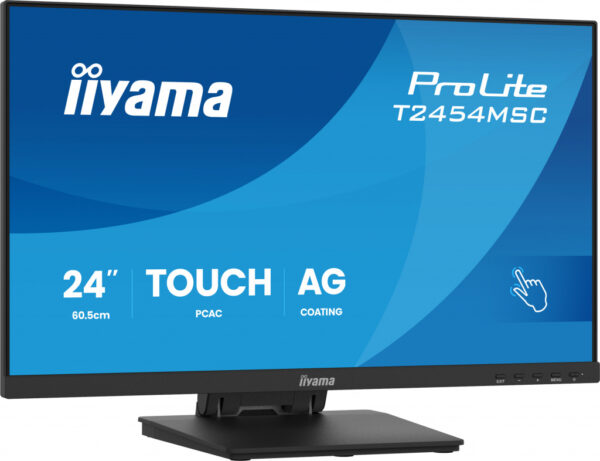 iiyama ProLite T2454MSC-B3AG computer monitor 60,5 cm (23.8") 1920 x 1080 Pixels Full HD LED Touchscreen Multi-gebruiker Zwart - Afbeelding 3
