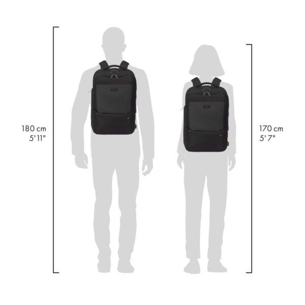 DICOTA D32162-RPET laptoptas 40,6 cm (16") Aktetas Zwart - Afbeelding 20