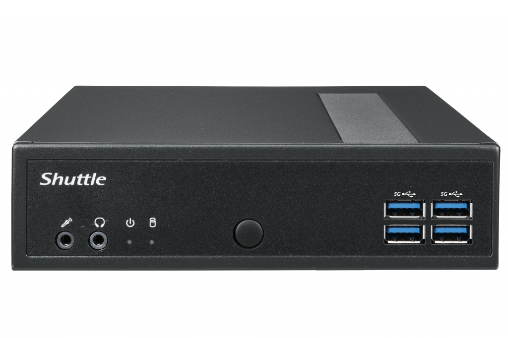 Shuttle XPC Slim System DL3000EP, Intel N100, Win10 IoT, 8GB RAM, 128GB SSD M.2 (NVMe), 2x LAN (2x 2.5Gbit), 2xCOM, 1xHDMI, 1xDP - Afbeelding 5