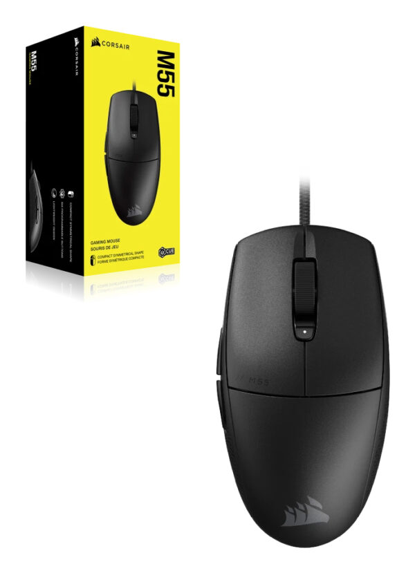 Corsair M55 muis Gamen Rechtshandig USB Type-A Optisch 16000 DPI - Afbeelding 2