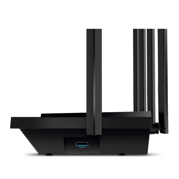 TP-Link Archer AX72 draadloze router Gigabit Ethernet Dual-band (2.4 GHz / 5 GHz) Zwart - Afbeelding 2