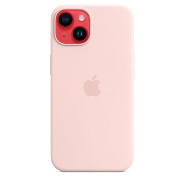 Apple Siliconenhoesje met MagSafe voor iPhone 14 - Kalkroze - Afbeelding 5