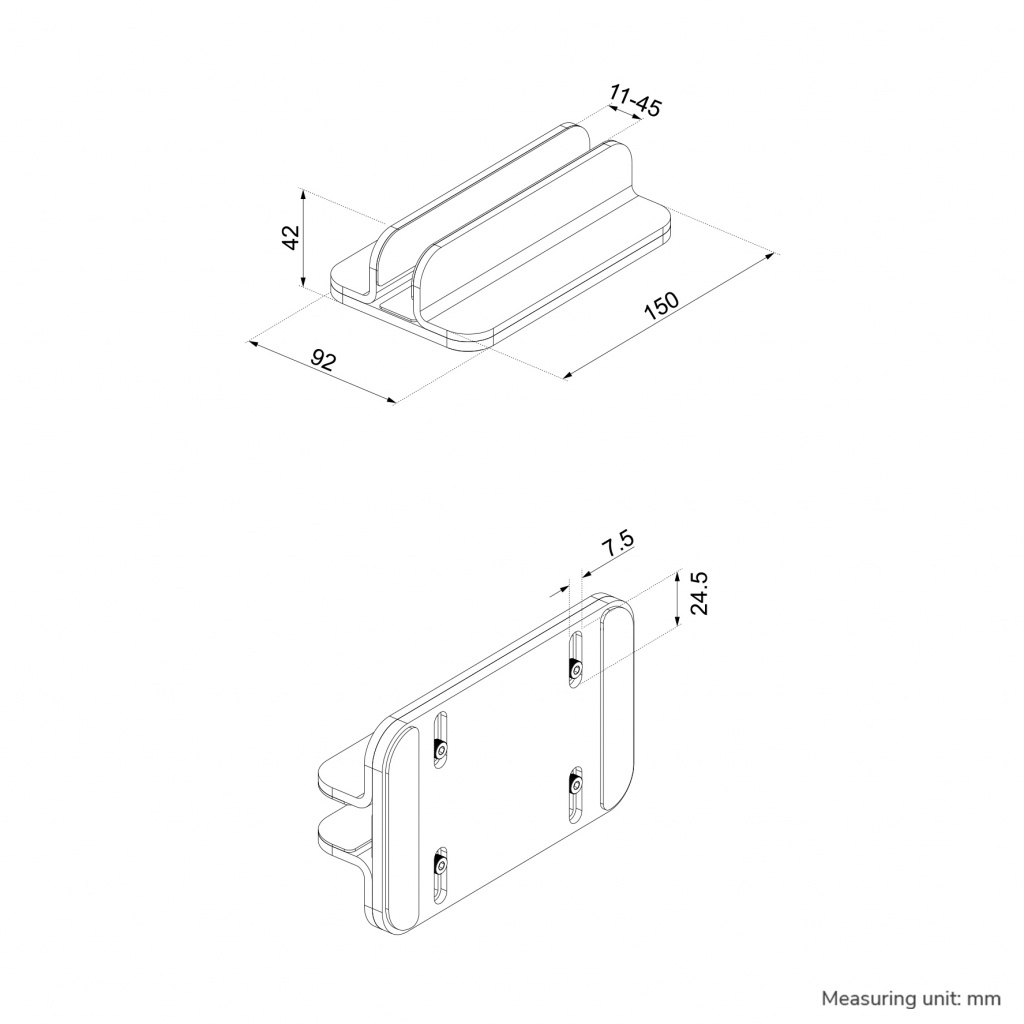 Neomounts NSLS300SILVER Laptophouder 11-17" - universeel - Afbeelding 12