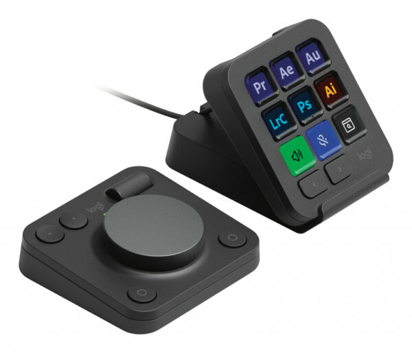 Logitech MX Creative Console Toetsenblok Bluetooth/USB Grafiet - Afbeelding 5