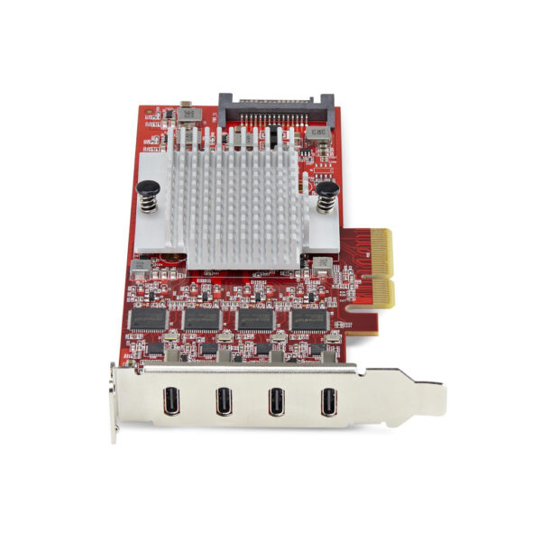 StarTech.com 4-Port USB-C PCIe Kaart, USB 3.2 10Gbps, USB Type-C PCI Express Uitbreidingskaart, 4x Onafhankelijke USB Controller - Afbeelding 3