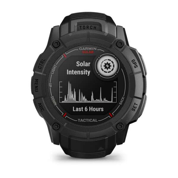 Garmin Instinct 2X Solar Tactical Edition 2,79 cm (1.1") MIP 50 mm Digitaal 176 x 176 Pixels Touchscreen Zwart GPS - Afbeelding 2