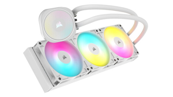 Corsair Nautilus 360 RS ARGB Liquid Processor Alles-in-één vloeistofkoeler Wit 1 stuk(s) - Afbeelding 4