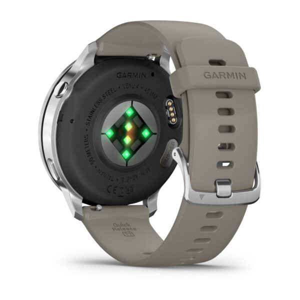 Garmin Venu 4 3,56 cm (1.4") AMOLED 45 mm Digitaal 454 x 454 Pixels Touchscreen Zilver Wifi GPS - Afbeelding 5