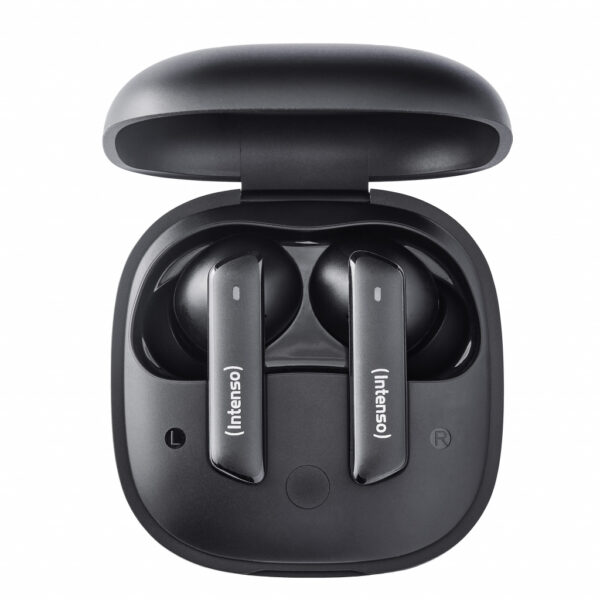 Intenso T500HAE Headset True Wireless Stereo (TWS) In-ear Gesprekken/Muziek/Sport/Elke dag USB Type-C Bluetooth Zwart - Afbeelding 3