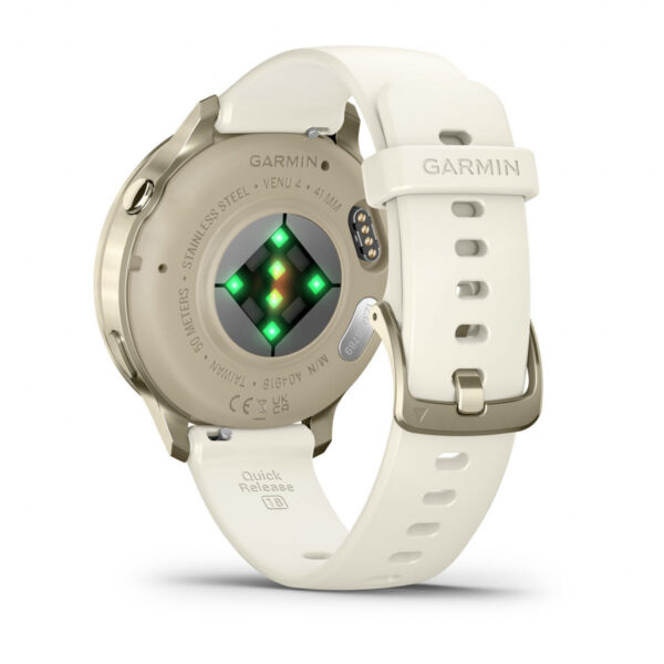 Garmin Venu 4 3,05 cm (1.2") AMOLED 41 mm Digitaal 390 x 390 Pixels Touchscreen Goud Wifi GPS - Afbeelding 5