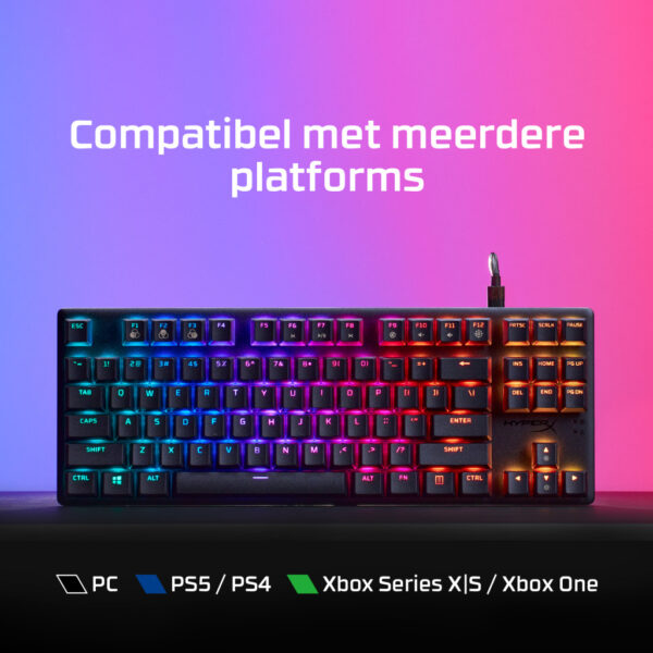HyperX Alloy Origins Core PBT HX Red - Mechanical Gaming Keyboard - Afbeelding 12
