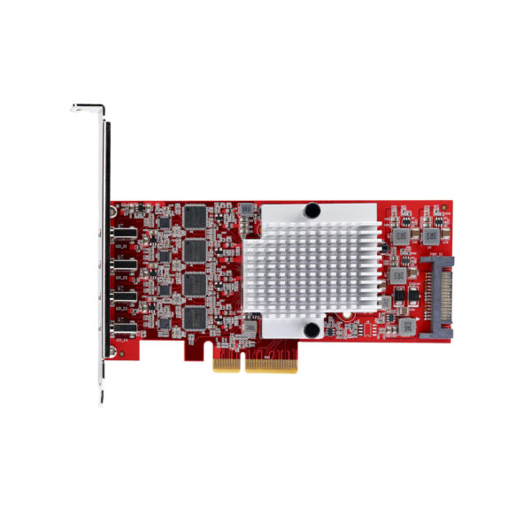StarTech.com 4-Port USB-C PCIe Kaart, USB 3.2 10Gbps, USB Type-C PCI Express Uitbreidingskaart, 4x Onafhankelijke USB Controller - Afbeelding 5