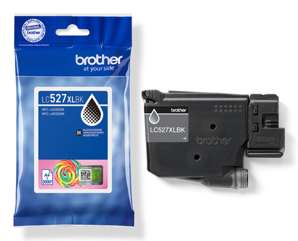 Brother LC527XLBK inktcartridge 1 stuk(s) Origineel Hoog (XL) rendement Zwart - Afbeelding 5