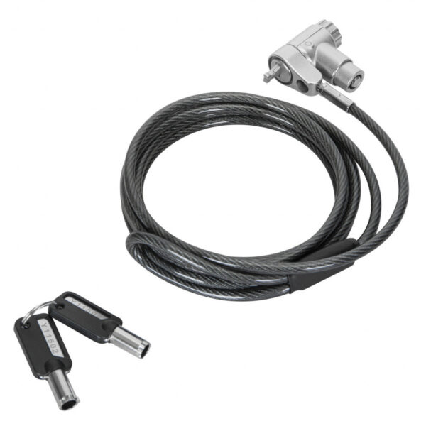 Targus ASP95MKGLX-25 kabelslot Zilver 2 m - Afbeelding 8