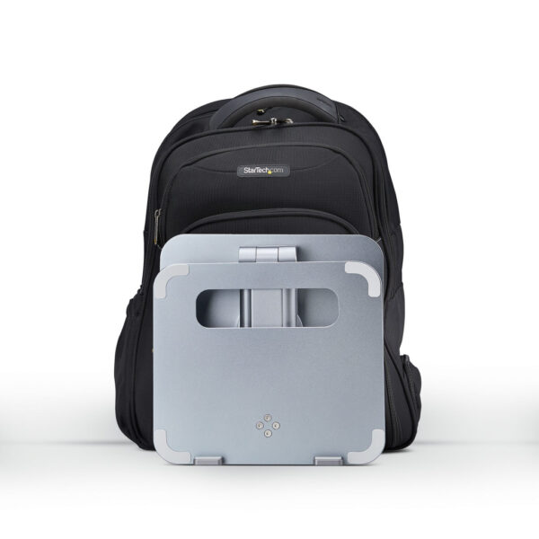 StarTech.com Telescopische Laptopstandaard, 360 Roterende Voet, Draaibare Laptophouder voor Bureau, In Hoogte Verstelbaar & Kant - Afbeelding 6