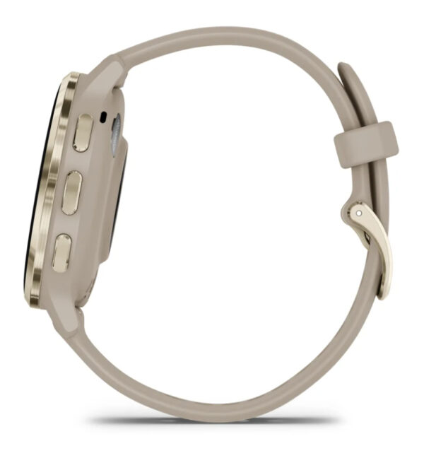 Garmin Venu 3S 3,05 cm (1.2") AMOLED 41 mm Digitaal 390 x 390 Pixels Touchscreen Goud, Grijs Wifi GPS - Afbeelding 5
