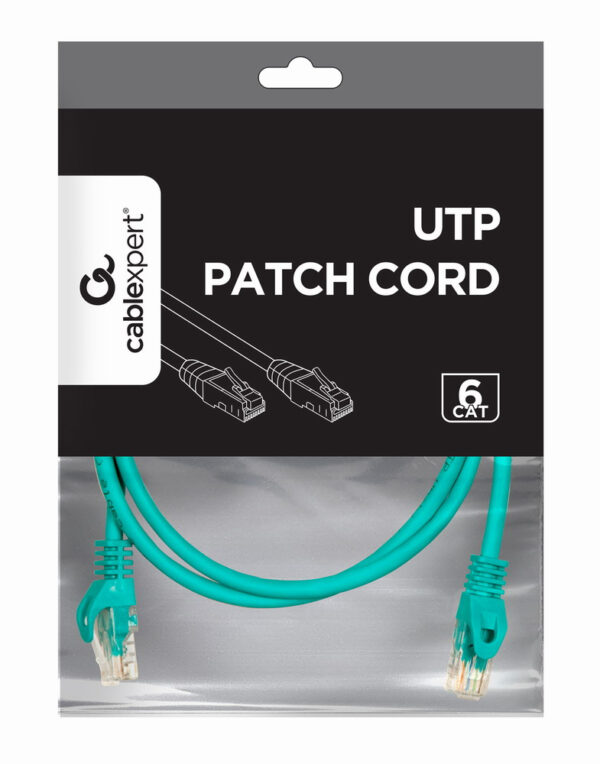 Gembird PP6U-2M netwerkkabel Groen Cat6 U/UTP (UTP) - Afbeelding 3