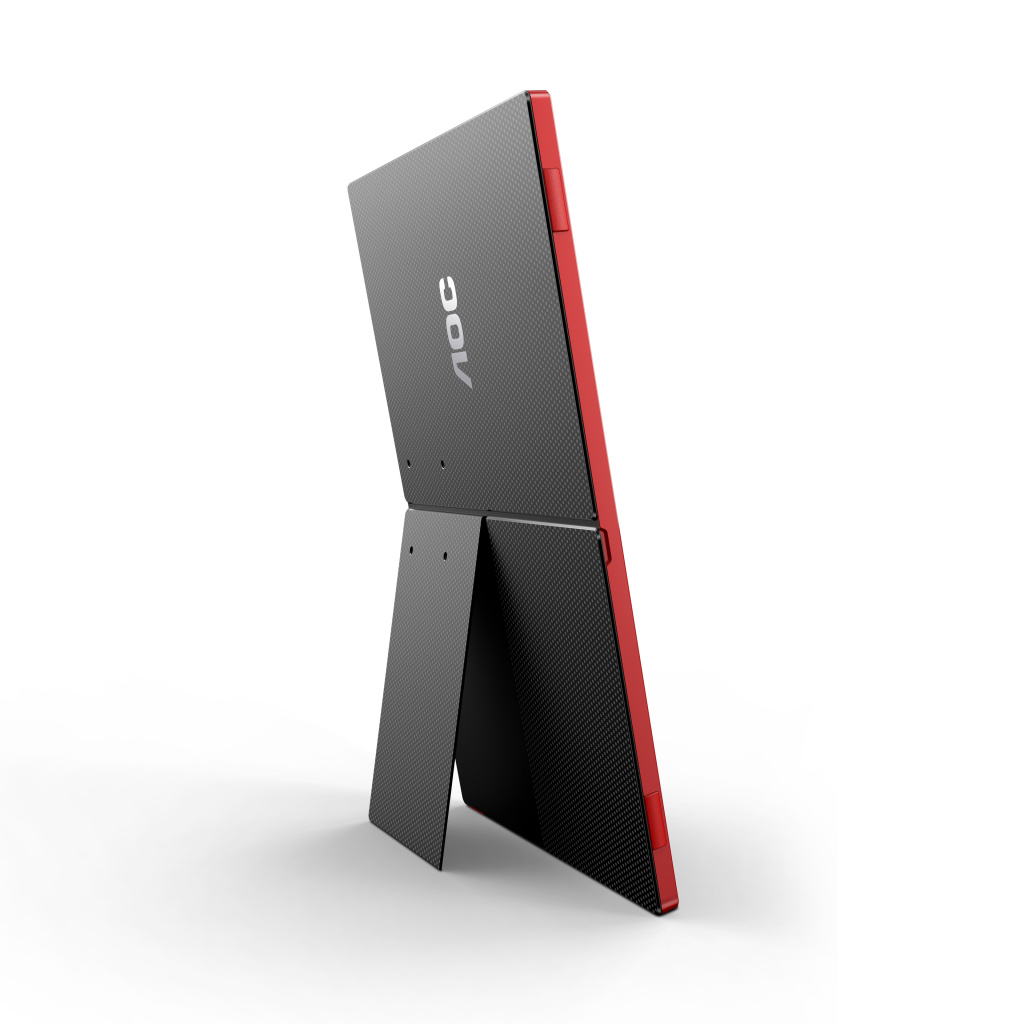 AOC 16G3 Draagbare televisie en monitoor Draagbare monitor Zwart, Rood 39,6 cm (15.6") TFT 1920 x 1080 Pixels - Afbeelding 7