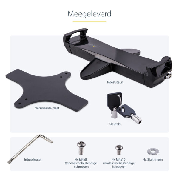 StarTech.com TABLET-VESA-ADAPTER houder Passieve houder Tablet/UMPC Zwart - Afbeelding 16