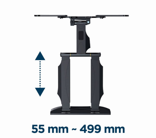 Gembird WM-55ST-01 tv-bevestiging 139,7 cm (55") Staal - Afbeelding 4