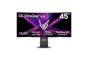 LG 45GX900A-B computer monitor 113 cm (44.5") 3440 x 1440 Pixels Wide Quad HD OLED Zwart