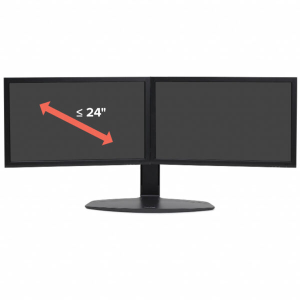 Ergotron Neo Flex Dual Monitor Lift Stand 62,2 cm (24.5") Bureau Zwart - Afbeelding 5