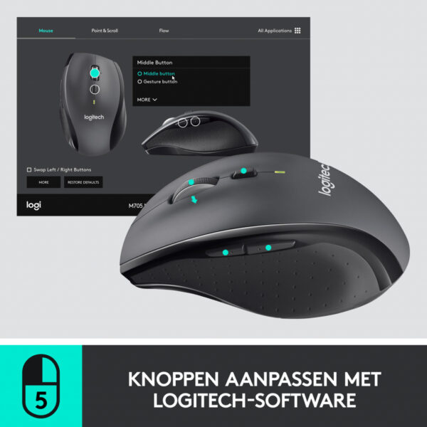 Logitech Marathon Mouse M705 - Afbeelding 2