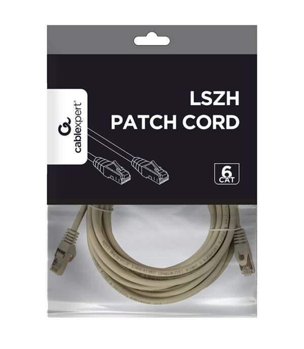 Gembird 5m Cat6 RJ-45 netwerkkabel Wit F/UTP (FTP) - Afbeelding 3