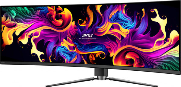 MSI MPG 491CQPX QD-OLED computer monitor 124,5 cm (49") 5120 x 1440 Pixels Dual QHD Zwart - Afbeelding 2