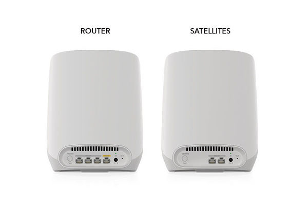 NETGEAR Orbi RBK763S Tri-band (2.4 GHz / 5 GHz / 5 GHz) Wi-Fi 6 (802.11ax) Wit 7 Intern - Afbeelding 3