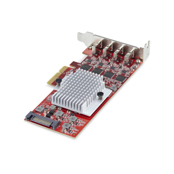 StarTech.com 4-Port USB-C PCIe Kaart, USB 3.2 10Gbps, USB Type-C PCI Express Uitbreidingskaart, 4x Onafhankelijke USB Controller - Afbeelding 2