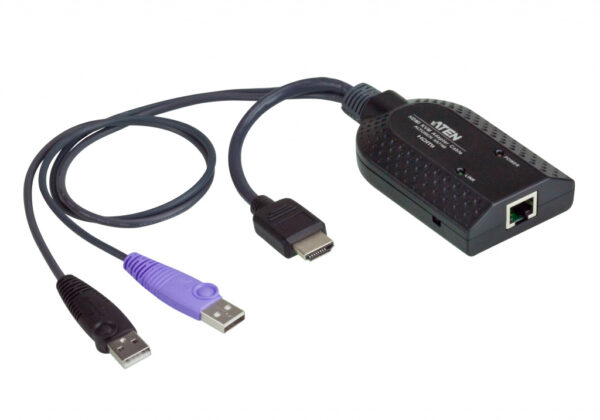 ATEN KA7168 toetsenbord-video-muis (kvm) kabel Zwart