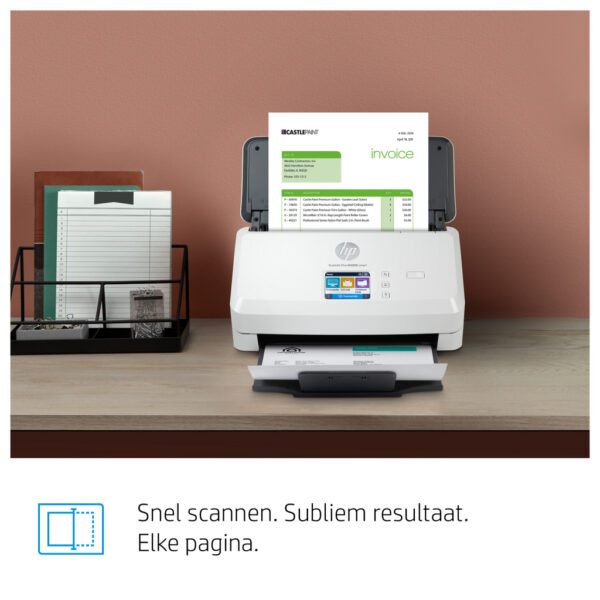 HP ScanJet Pro N4000 snw1 Paginascanner 600 x 600 DPI A4 Zwart, Wit - Afbeelding 14
