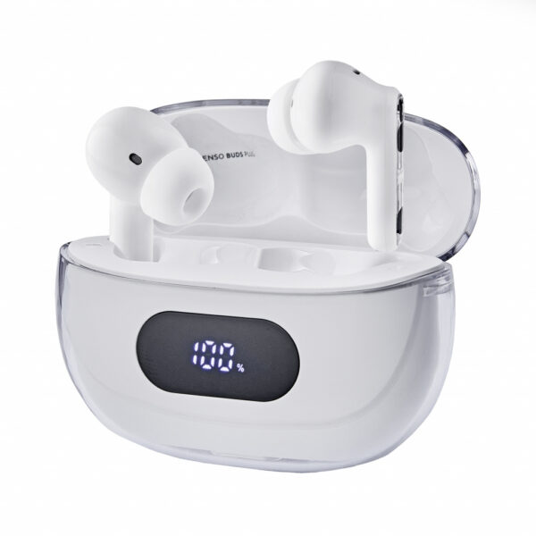 Intenso T312AE Hoofdtelefoons True Wireless Stereo (TWS) In-ear Gesprekken/Muziek/Sport/Elke dag USB Type-C Bluetooth Wit - Afbeelding 4