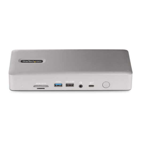 StarTech.com Thunderbolt 4 Multi-Monitor Docking Station, Quad/Triple/Dual Display Dock, 2x HDMI/2x DisplayPort, 7x USB Hub, 2.5 - Afbeelding 3
