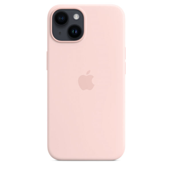 Apple Siliconenhoesje met MagSafe voor iPhone 14 - Kalkroze - Afbeelding 3
