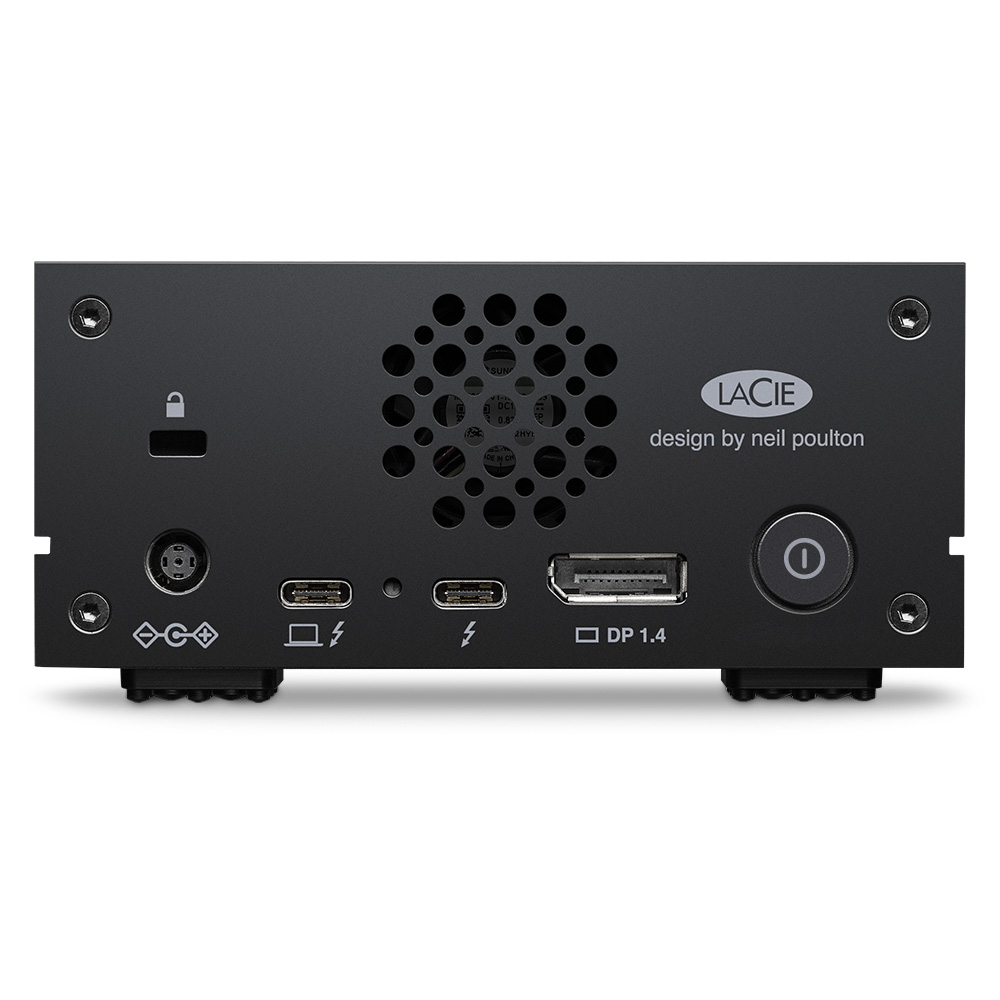 LaCie 1big Dock Pro Thunderbolt technologie 4 TB USB Type-A 3.2 Gen 1 (3.1 Gen 1) Zwart - Afbeelding 7